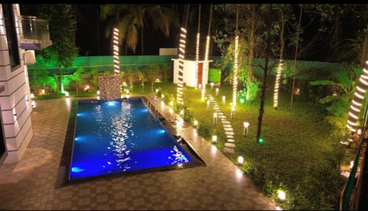 Seas The Day Luxurious 5Bhk Villa 2Min From Awas Beach With Huge Private Pool อลีบาก ภายนอก รูปภาพ
