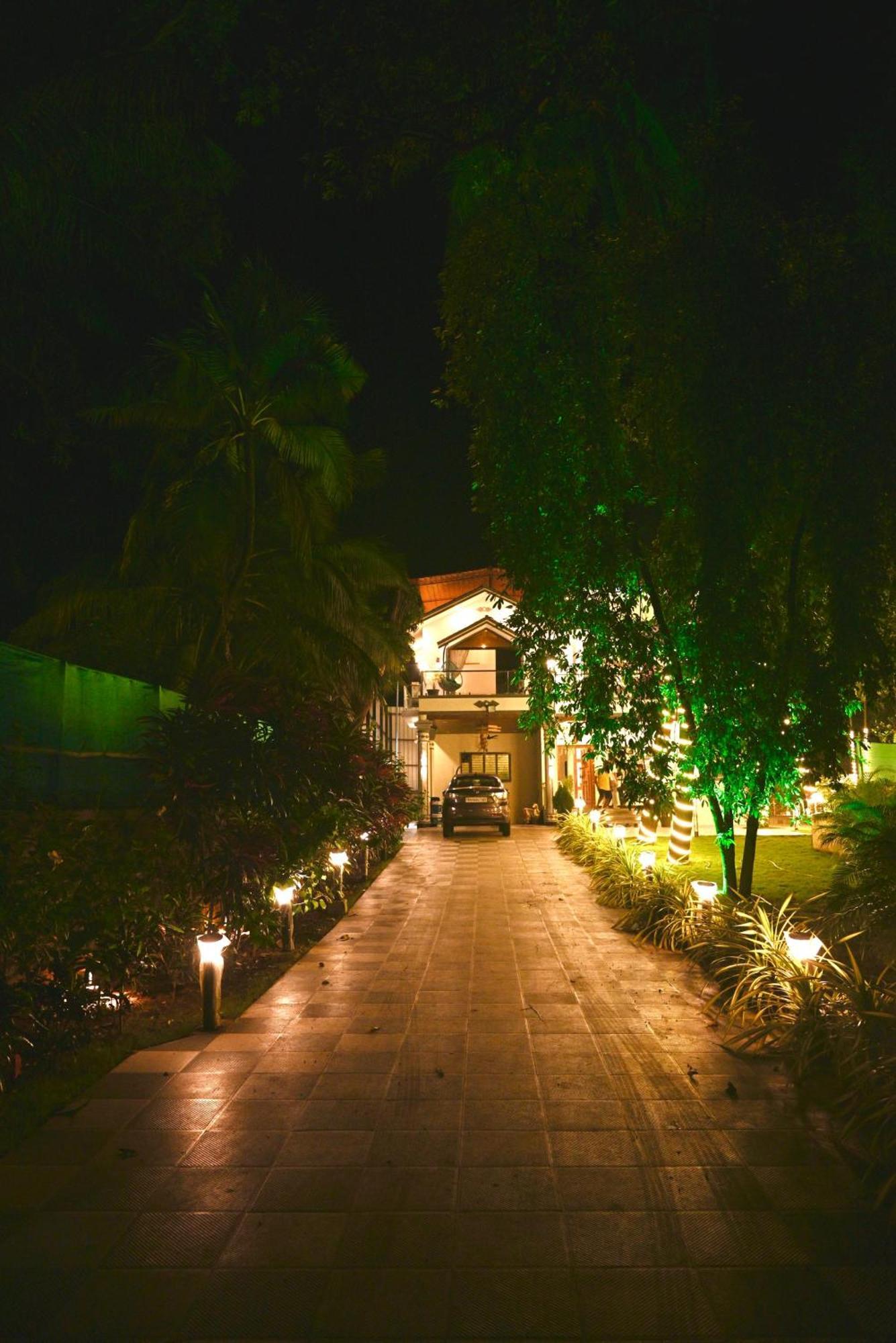 Seas The Day Luxurious 5Bhk Villa 2Min From Awas Beach With Huge Private Pool อลีบาก ภายนอก รูปภาพ