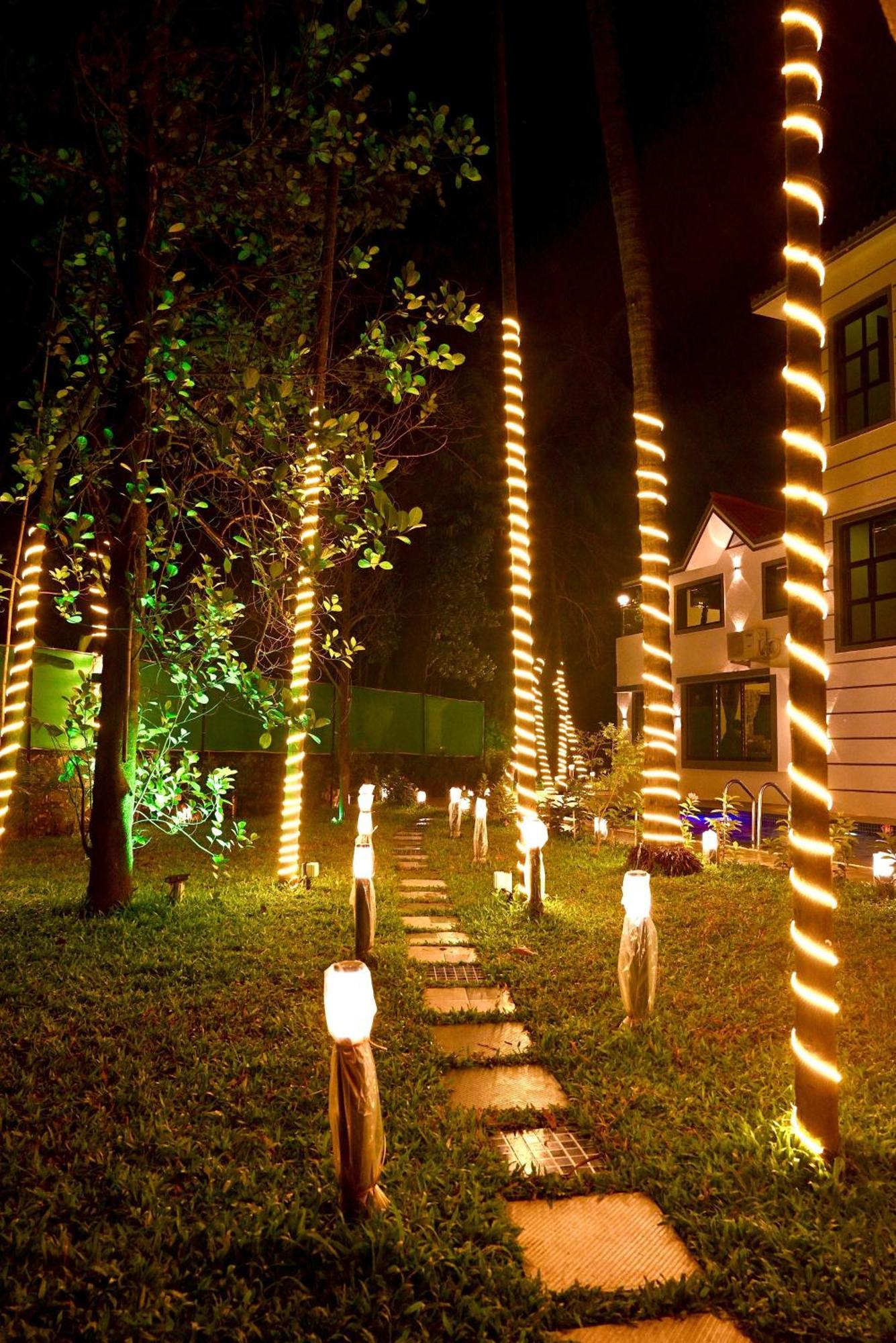 Seas The Day Luxurious 5Bhk Villa 2Min From Awas Beach With Huge Private Pool อลีบาก ภายนอก รูปภาพ