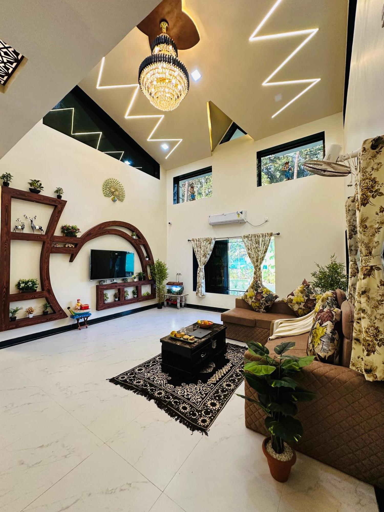 Seas The Day Luxurious 5Bhk Villa 2Min From Awas Beach With Huge Private Pool อลีบาก ภายนอก รูปภาพ