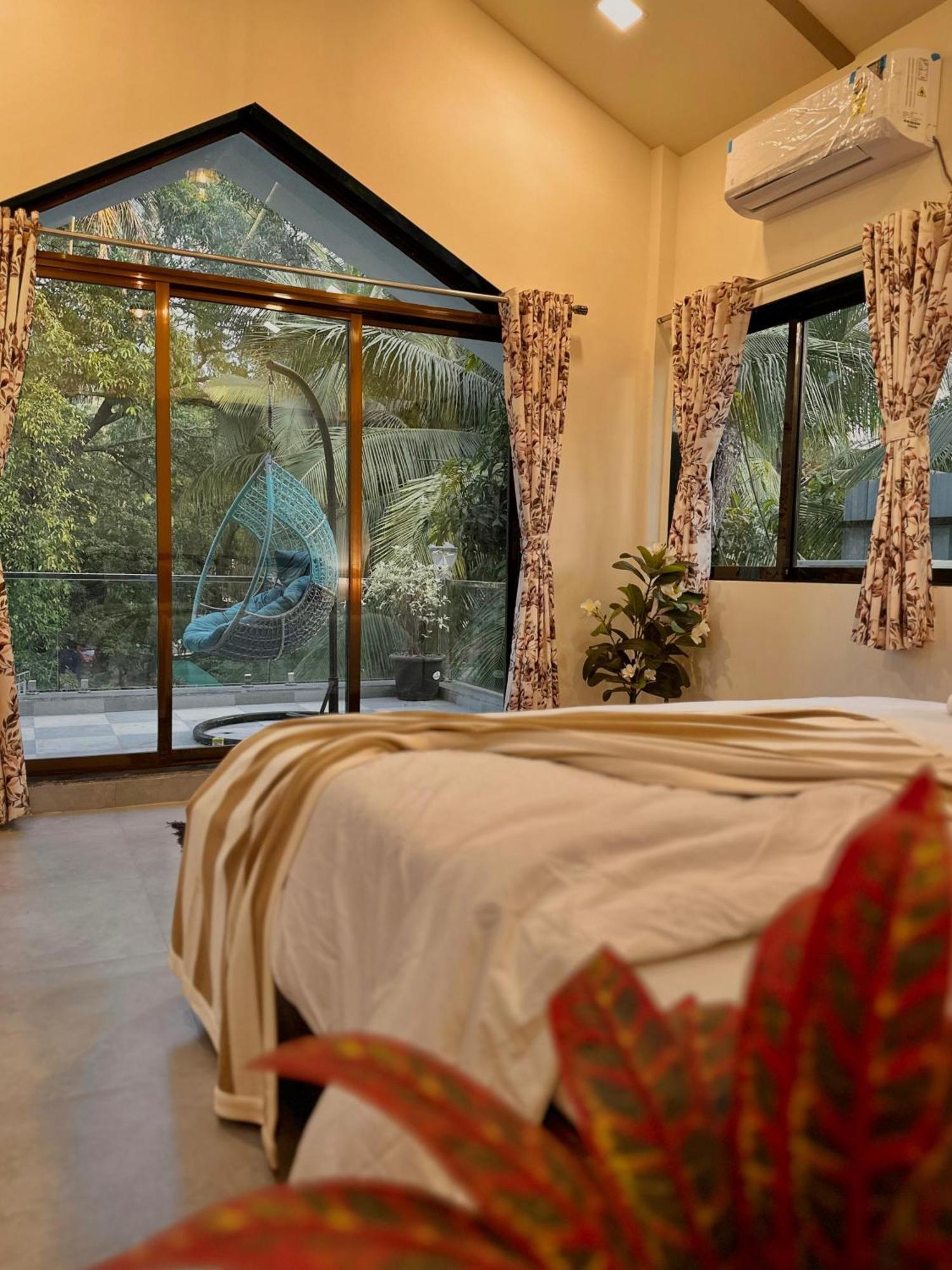 Seas The Day Luxurious 5Bhk Villa 2Min From Awas Beach With Huge Private Pool อลีบาก ภายนอก รูปภาพ