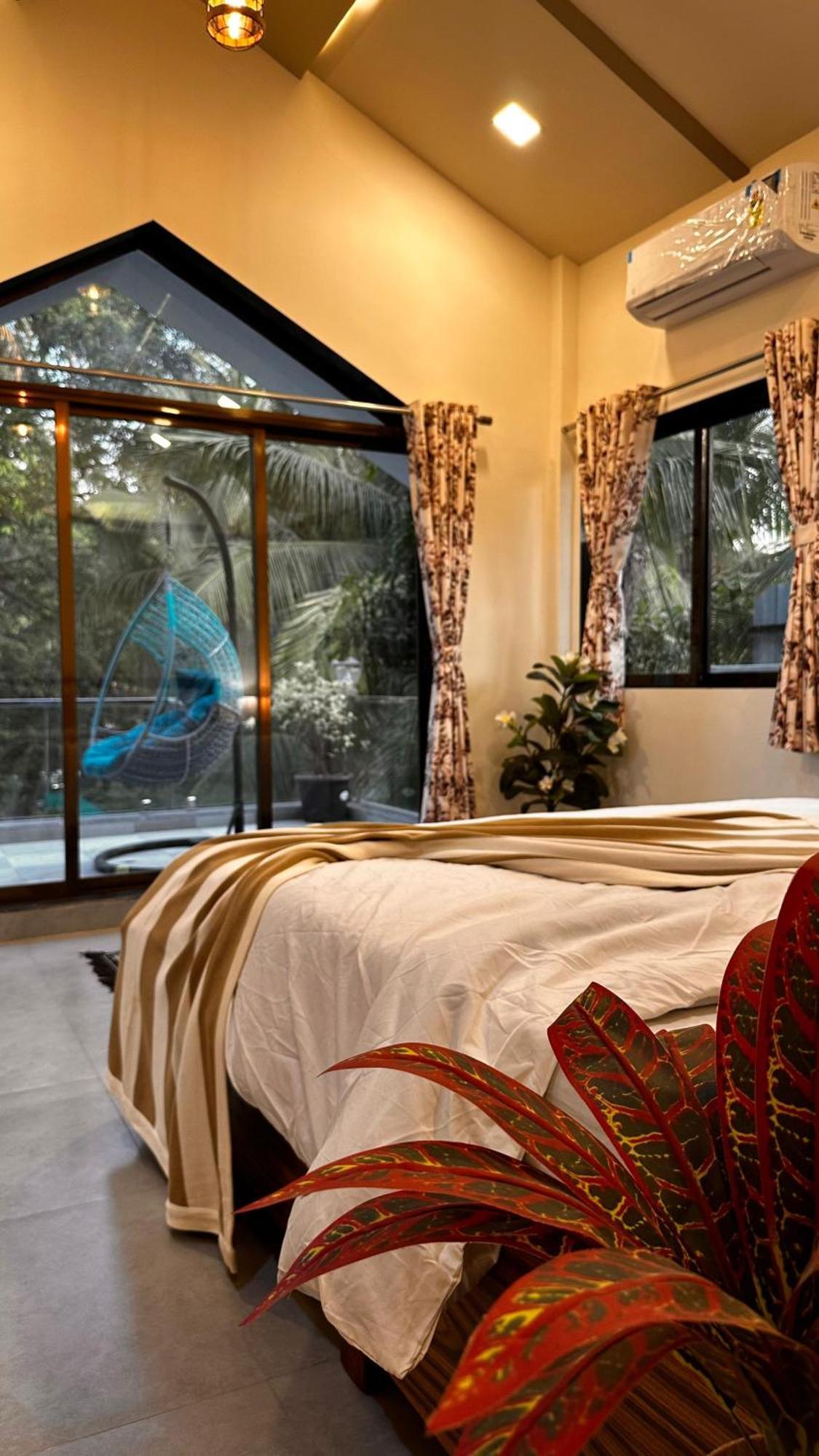Seas The Day Luxurious 5Bhk Villa 2Min From Awas Beach With Huge Private Pool อลีบาก ภายนอก รูปภาพ