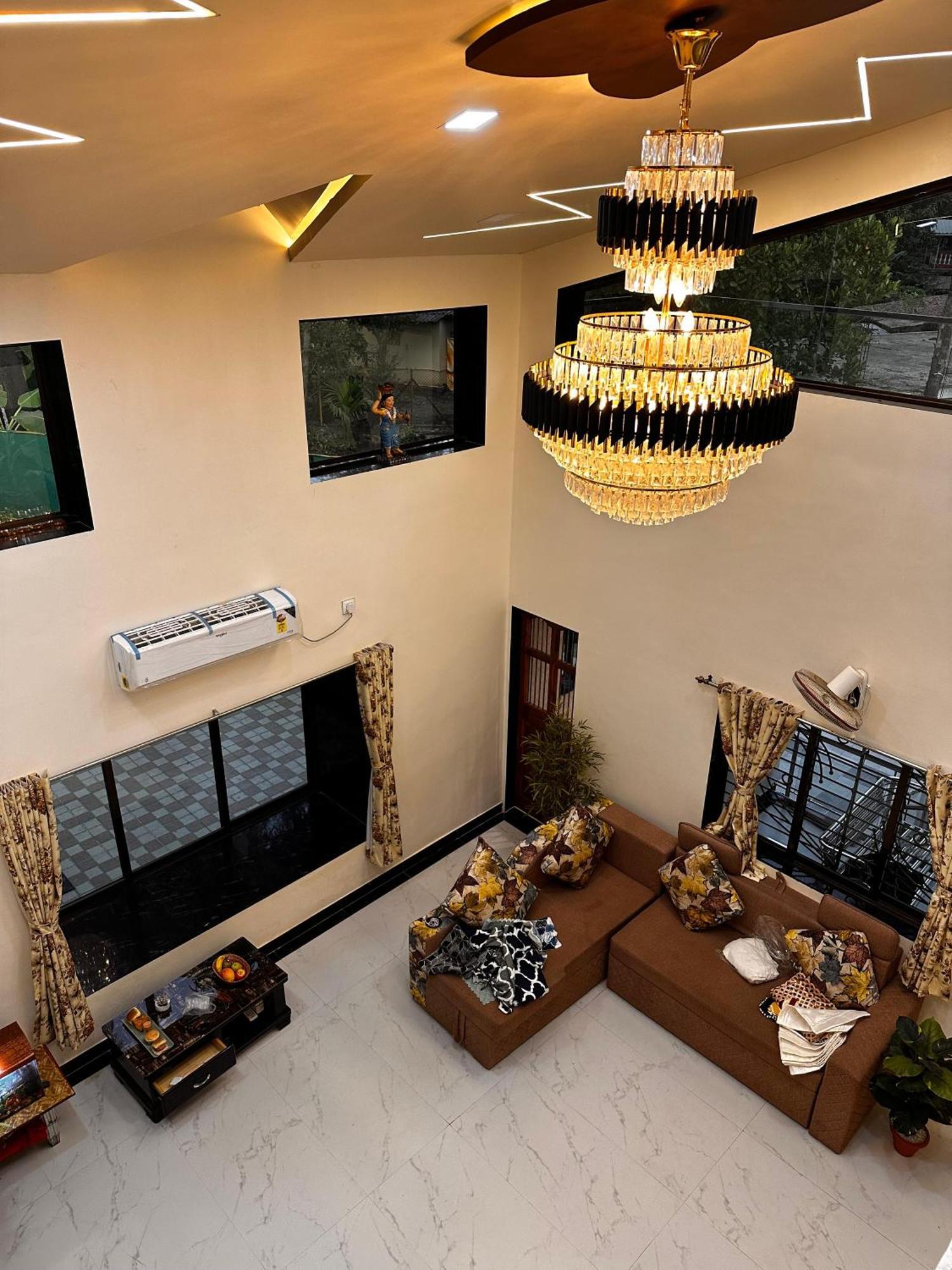 Seas The Day Luxurious 5Bhk Villa 2Min From Awas Beach With Huge Private Pool อลีบาก ภายนอก รูปภาพ