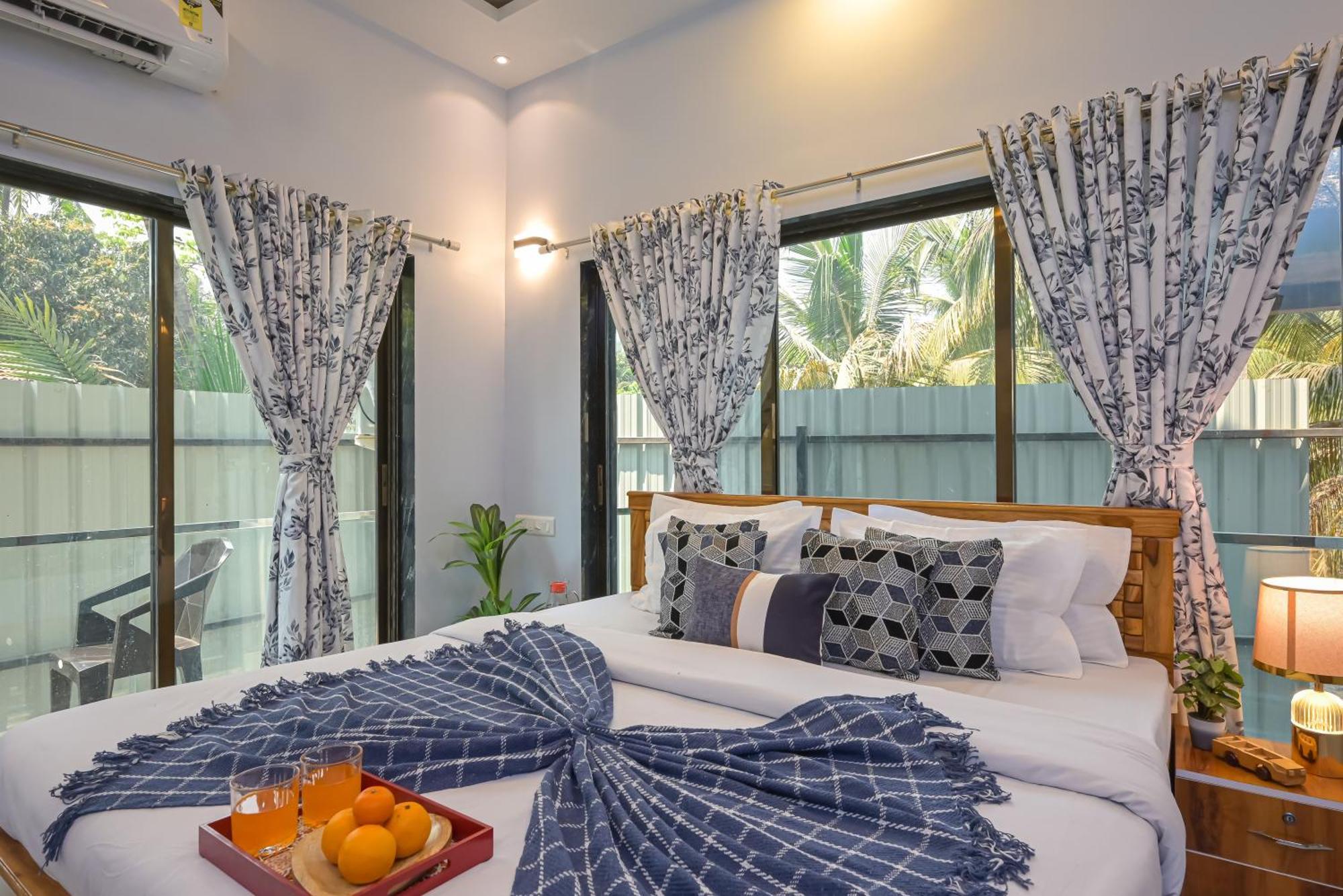 Seas The Day Luxurious 5Bhk Villa 2Min From Awas Beach With Huge Private Pool อลีบาก ภายนอก รูปภาพ