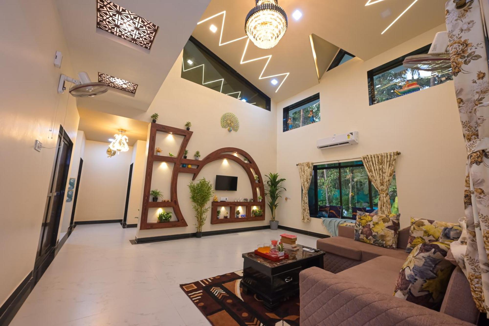 Seas The Day Luxurious 5Bhk Villa 2Min From Awas Beach With Huge Private Pool อลีบาก ภายนอก รูปภาพ