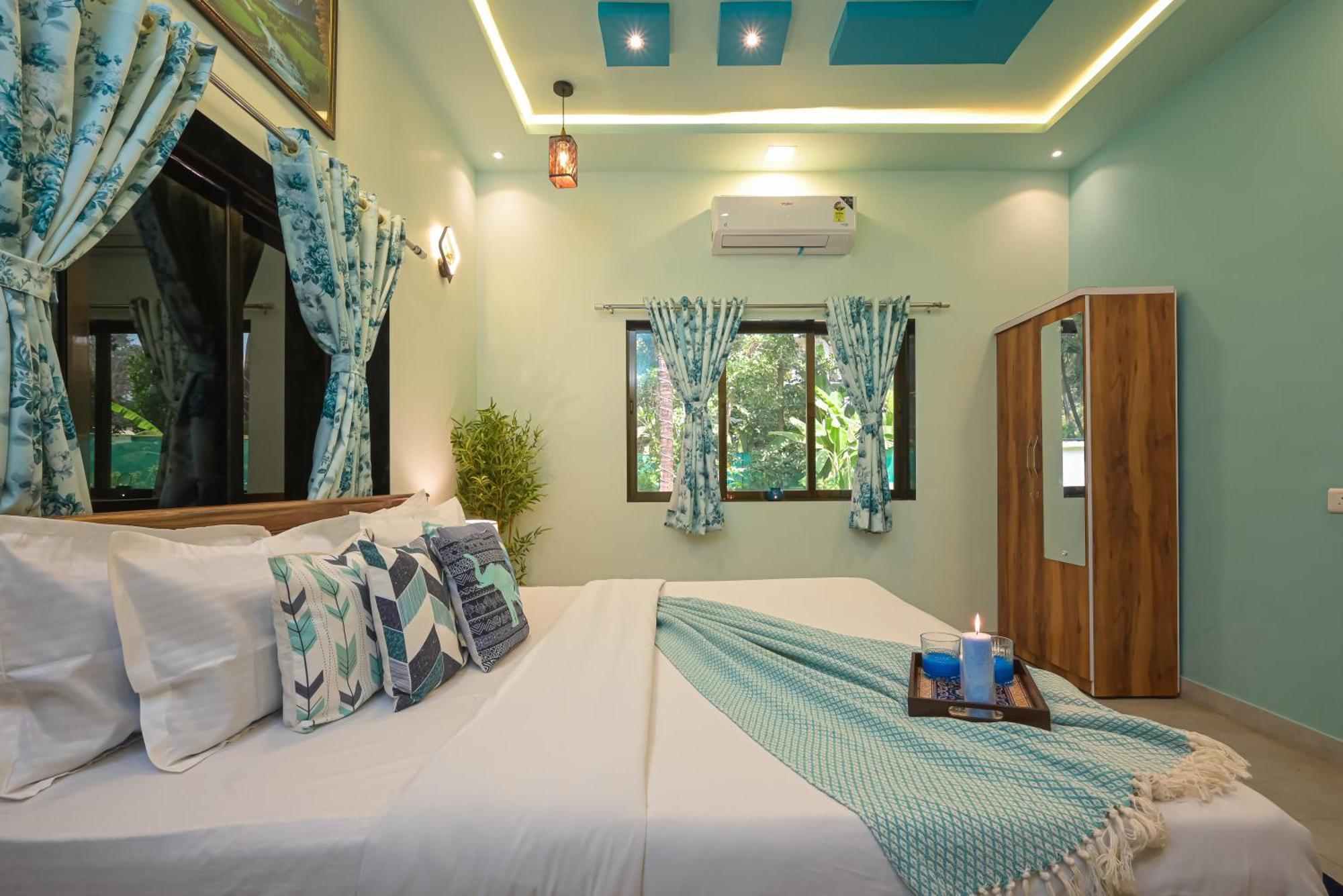Seas The Day Luxurious 5Bhk Villa 2Min From Awas Beach With Huge Private Pool อลีบาก ภายนอก รูปภาพ