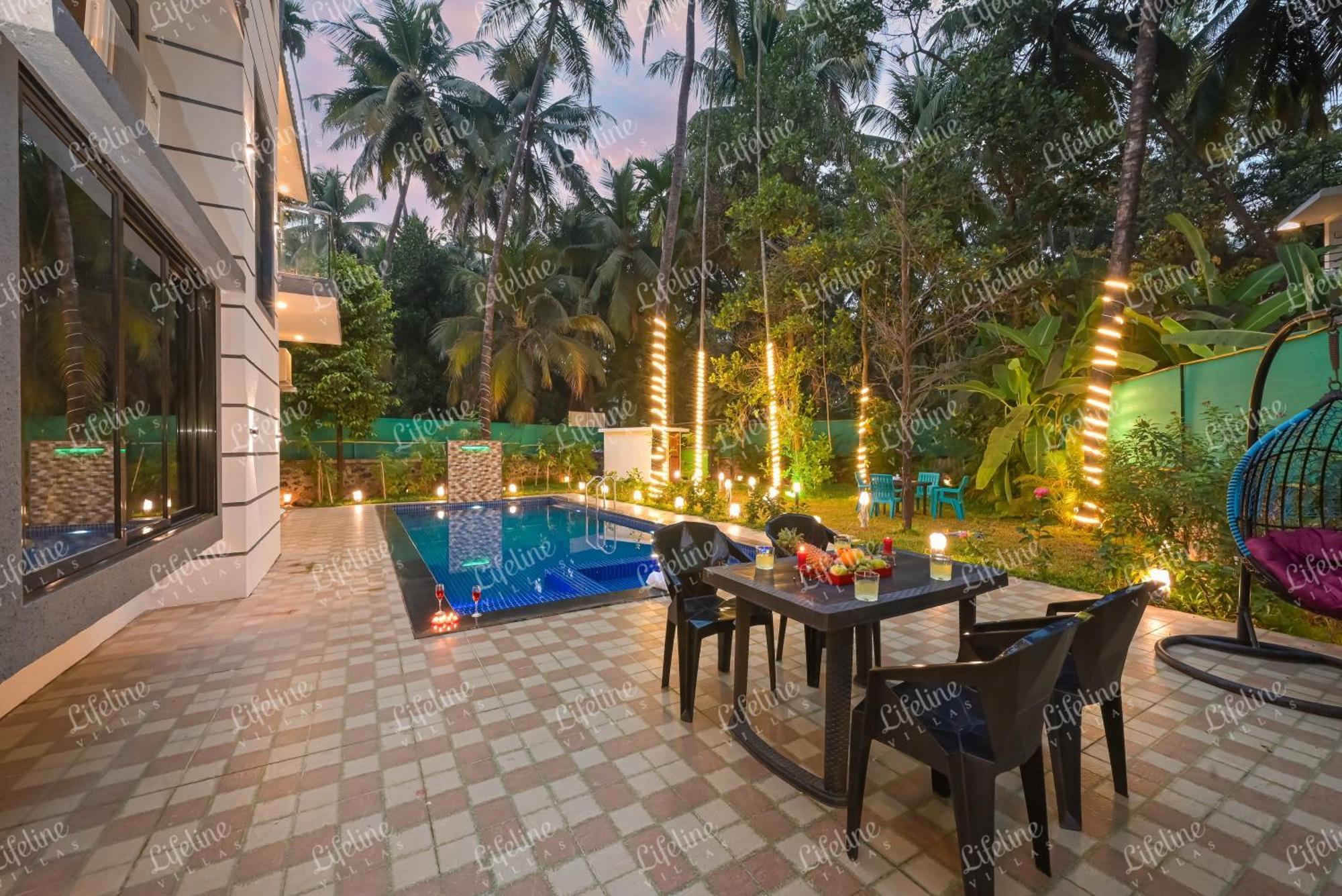 Seas The Day Luxurious 5Bhk Villa 2Min From Awas Beach With Huge Private Pool อลีบาก ภายนอก รูปภาพ