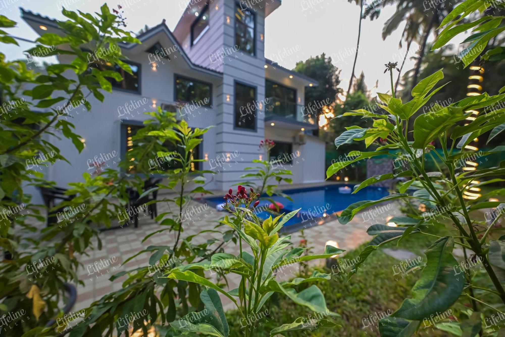Seas The Day Luxurious 5Bhk Villa 2Min From Awas Beach With Huge Private Pool อลีบาก ภายนอก รูปภาพ